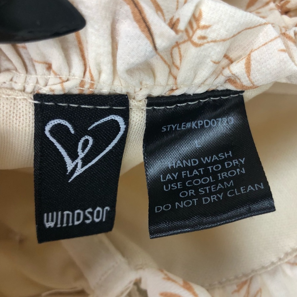 Windsor Cream Floral Corset Top - Picture 8 of 8